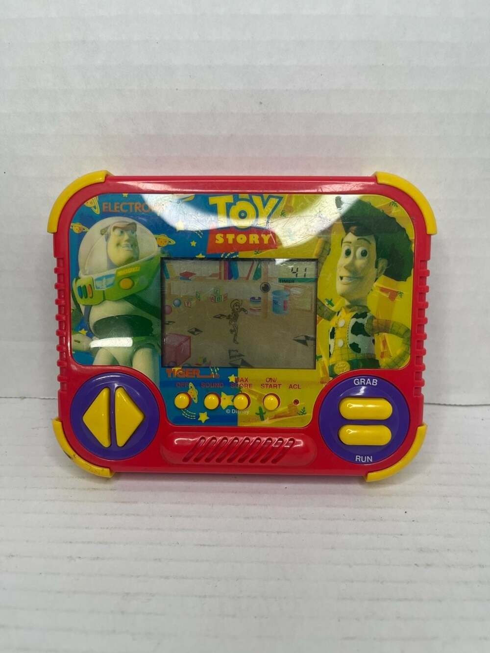 Vintage 1995 Tiger Electronics Disney Toy Story Handheld LCD Game